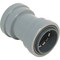 Southwire SIMPush Conduit Coupling, 1/2 in Push-In, 1.41 in Dia, 2.32 in L, PVC 65083401 - alternate 3