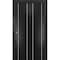 Sartodoors Sliding Closet Bi-fold Doors, Planum 0410 Matte Black, Sturdy Tracks Moldings Trims Hardware Set, W PLANUM0410BF-BLK-56 x 80 (2* 28x80) - alternate 1