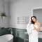 Anzzi Glow 4-Bar Electric Towel Warmer in Brushed Nickel TW-AZ018BN - alternate 8