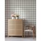 Chesapeake Twain Charcoal Plaid Wallpaper 4134-26997 - alternate 3