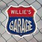 Signmission Willie's Garage, 6 Inch X 6 Inch, Plastic Sign SHI-P-6-383-WILLIE - alternate 5
