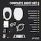 Anzzi Elongated Manual Bidet Toilet Seat in Wht W/Dual Self-Clean Nozzles, Soft-Close Lid/Easy Installation TL-AZMB1101WH - alternate 8