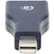 Manhattan - Strategic MINI DISPLAYPORT MALE TO DISPLAYPORT FEMALE, ADAPTER, BLACK 354141 - alternate 6