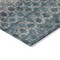 Homeroots 3' X 5' Teal Blue Light Blue And Gray Striped Washable Indoor Outdoor Area Rug 605693 - alternate 8