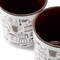 Mr. Coffee Vintage Brew 4 Piece 18 Ounce Coffee Maker Stoneware Mug Set in Brown 750123591M - alternate 4