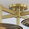 Hudson Valley Lighting Pembrooke & Ives X Griston 5 Light Semi Flush 28 In. Aged Brass PI1892605-AGB - alternate 3