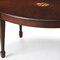 Homeroots 38" Brown and Dark Brown Wood Oval Coffee Table 389916 - alternate 8