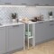 Amgood 30 in. x 12 in. Stainless Steel Work Table, Narrow Filler Table with 1.5 in. Backsplash for AMG WT-3012-BS-Z - alternate 7