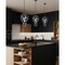 Z-Lite Gabriella Matte Black 3 Light Pendant 1957P9-MB - alternate 6