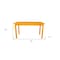 Homeroots 60" Goldenrod Solid Wood Dining Table 548922 - alternate 14
