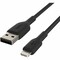 Belkin BOOST CHARGE BRAIDED LIGHTNING TO USB-A CABLE CAA002BT2MBK - alternate 4