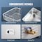 Vevor 10L Ultrasonic Cleaner with Timer Heating Machine Digital Sonic Cleaner KZ-D10 - alternate 8