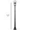 Gama Sonic Aurora Bulb Post Lamp with EZ Anchor 124B50071 - alternate 5