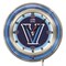 Holland Bar Stool Co Villanova University Double Neon 19" Clock Clk19Vilnva - alternate 1