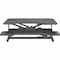 Lorell Lorell X-type Slim Desk Riser - 33 lb Load Capacity - 16.5" Height x 20" Width - Desktop - Black 99539 - alternate 17