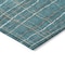 Homeroots 8' X 10' Teal Blue Gray And Brown Striped Washable Indoor Outdoor Area Rug 597436 - alternate 8