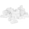 Barwalt Original Precision Tile Spacers, 1/8 in, T Shape, 200PK BWT10120 - alternate 2