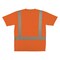 Ergodyne Hi-Vis Shirt, 5XL, Orange, Short Sleeve 21859 - alternate 1