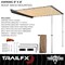 Trailfx Terravore Vehicle Awning 8.2' x 8.2' AWN003 - alternate 7