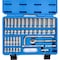 Neiko 0.375 in Drive CrV Steel Metric Socket Set with 90-Tooth Quick Release Ratchet, 43-Pieces 02512A - alternate 1