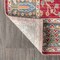 Jonathan Y India Flower and Vine Burgundy 5 ft. x 8 ft. Area Rug MDP303A-5 - alternate 6