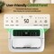 Edendirect 40 pt. 2,500 sq. ft. Dehumidifier in White with Drain Hose, Bucket, Auto Defrost, 24Hr Timer,  ZR-AP18-2418EE - alternate 9