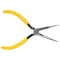 Klein Tools 7 3/16 in D203 Needle Nose Plier, Side Cutter Plastic Dipped Handle D203-7 - alternate 11