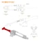 Powertec Toggle Clamp, 1980 lbs Cap., 40344 Adj. 90 Degree Vertical U Bolt Latch, Antislip Hand Grip, 2PK 20324-P2N - alternate 7