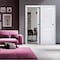 Sartodoors Sliding Closet Bypass Doors White 36x96 (2* 18x96) Solid Core Modern Interior VEREGIO7411DBD-WS-3696 - alternate 1