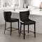 Manhattan Comfort Blair Counter Stool in Black, 2PK 2-CS020-BK - alternate 1