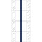 Tabbies 1" ERASABLE WRITE-ON INDEX TABS, BLUE, 1"W - 1/2" TAB EXTENSION, 24 TABS/PACK, 10 PACKS/BOX, 10PK 58607 - alternate 1