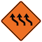 Sign Solutions Usa Traffic Sign, 48 in Width, Aluminum Sign, Diamond DUS06DFO4848W1-4cL - alternate 1