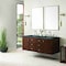 James Martin Vanities Amberly 60'' D Vanity, Mid-Century Walnut w/ Parisien Bleu Top w/FreePower Wireless Charger 670-V60D-WLT-FPBL - alternate 9