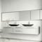 Vigo Lorca Gothic Gray Concreto Stone 22 in. L x 15 in. W x 5 in. H Rectangular Vessel Bathroom Sink VG04056 - alternate 7
