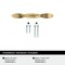 Amerock Intertwine 3 inch (76mm) Center-to-Center Champagne Bronze Cabinet Pull, 10PK 10VMP21171CZ - alternate 4
