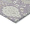 Homeroots 3' X 5' Lavender Gold And Green Damask Washable Indoor Outdoor Area Rug 599430 - alternate 8