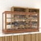 Koolmore 44 In. Artisan Wooden Bakery Display Horizontal Case 9 Cu ft, Dark color KM-BDW-44D - alternate 8