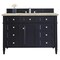 James Martin Vanities Brittany 48" Single Vanity, Victory Blue, w/ 3 CM Tajnar Eclos Top w/FreePower Wireless Charger 650-V48-VBL-FTJR - alternate 1
