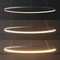 Jonathan Y Brice 35" Modern Contemporary Metal Round Dimmable Integrated LED Pendant, Gray JYL7220E - alternate 12