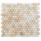 Apollo Tile 11 x12 Crema Marfil, Eastern White Marble Polished Floor and Wall Mosaic Tile 4.83 sqft/case, 5PK APLKB88P05PA - alternate 1