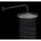 Kingston Brass 10" Round Rainfall Shower Head, Matte Black KX140P0 - alternate 3