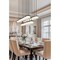 Z-Lite Renaud Matte Black 23 Light Linear Chandelier 827P6-23L-MB-LED - alternate 6