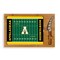 Picnic Time Family Of Brands NCAA App State Mountaineers Icon Glass Top Cutting Board & Knife Set 910-00-505-794-0 - alternate 1