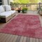 Homeroots 5' X 8' Red Washable Indoor Outdoor Area Rug 598813 - alternate 8