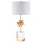 Jonathan Y Estelle 32 in. LED Metal/Crystal Table Lamp, Clear/Gold Leaf JYL5006A - alternate 7