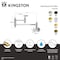 Kingston Brass Wall Mount Pot Filler Faucet, Matte Black KS3100NX - alternate 2