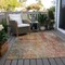 Homeroots 5' X 8' Tan Copper And Terra Cotta Abstract Washable Indoor Outdoor Area Rug 606117 - alternate 9