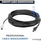 Kable Kontrol Write On Zip Tie Tags, 6in L, 40 Lbs Strength, 1-3/8in x 5/8in Flag Size, 100Pcs, Blue, 100PK CTWO-NF-6-40-BL - alternate 6