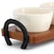 Wanda June Home 4 Piece 15 Inch Bamboo Tray and Condiment Server Set in Golden Brown 138805.04 - alternate 7