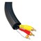 Ut Wire Flexi Cable Wrap, 0.5in to 1in x 12 ft, Black UTW-FCW12-BK - alternate 12